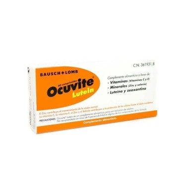 Ocuvite Lutein (60Comprimidos) Bausch&Lomb Complemento alimenticio