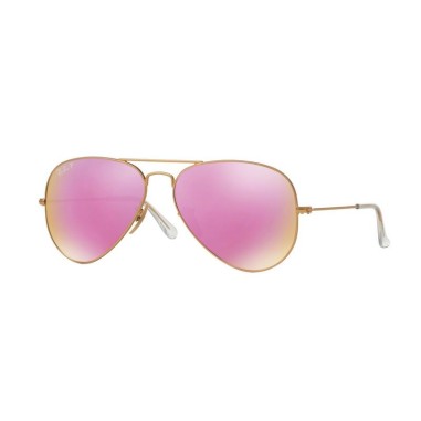 Ray-Ban MATTE GOLD RB3025 AVIATOR-112/1Q