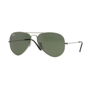 Ray-Ban GUNMETAL RB3025 AVIATOR-W0879